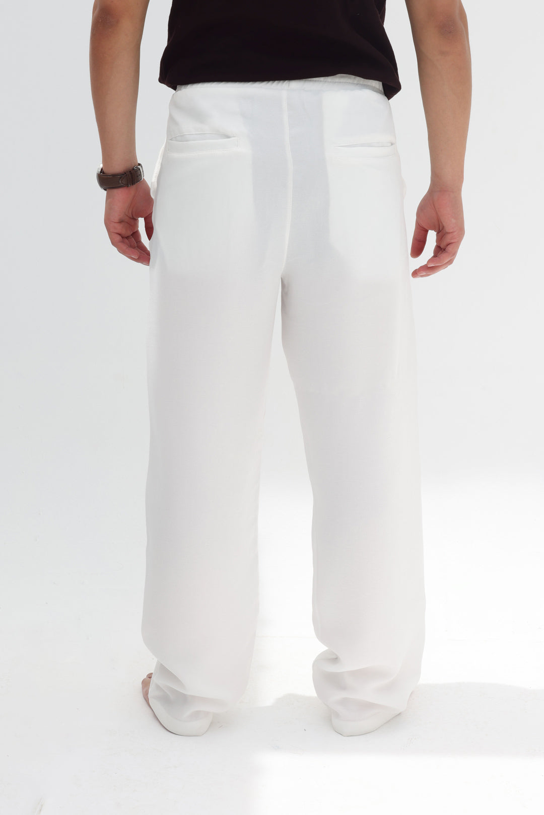 Men relaxed fit linen pants