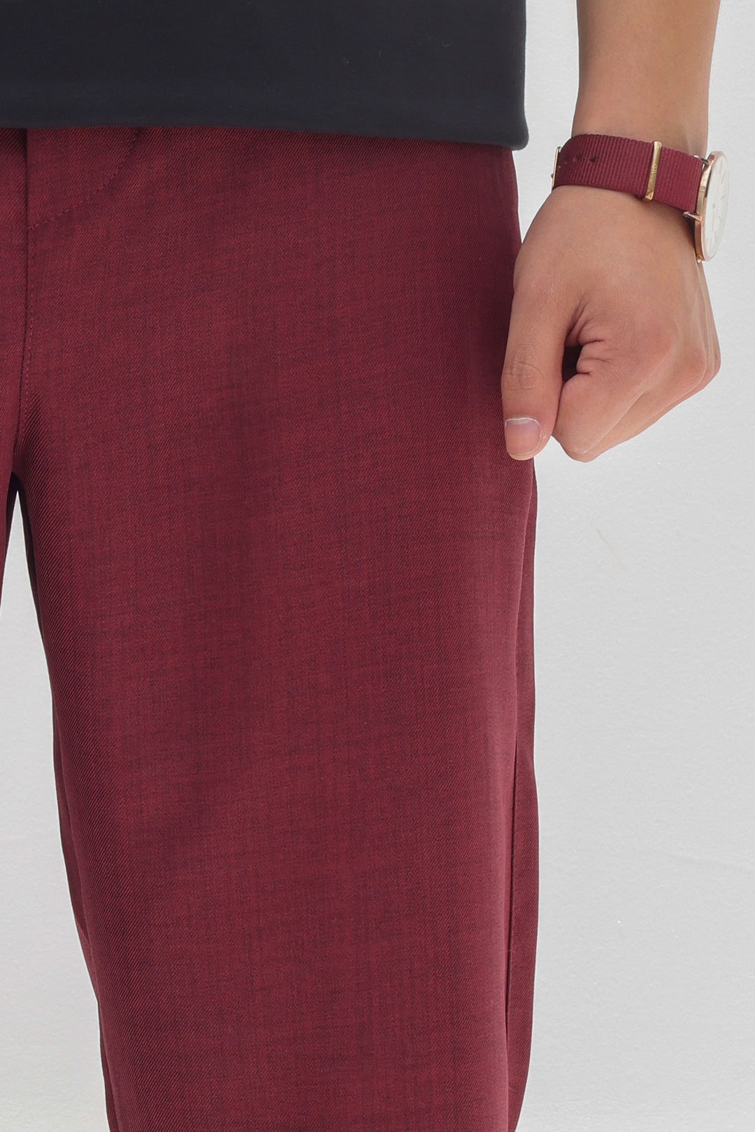 Men relaxed fit linen pants